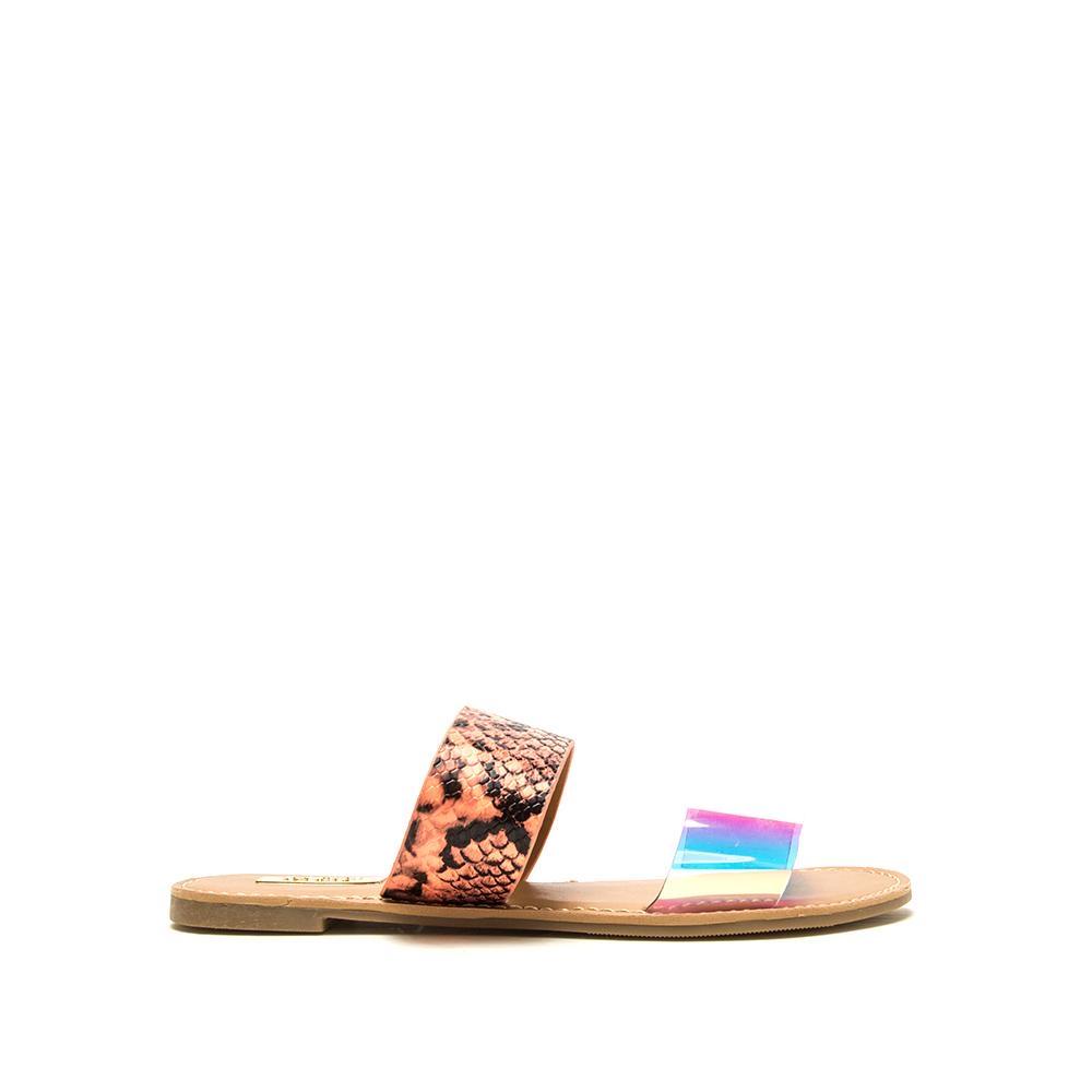 Heaven Iridescent Sandals - AELQRU