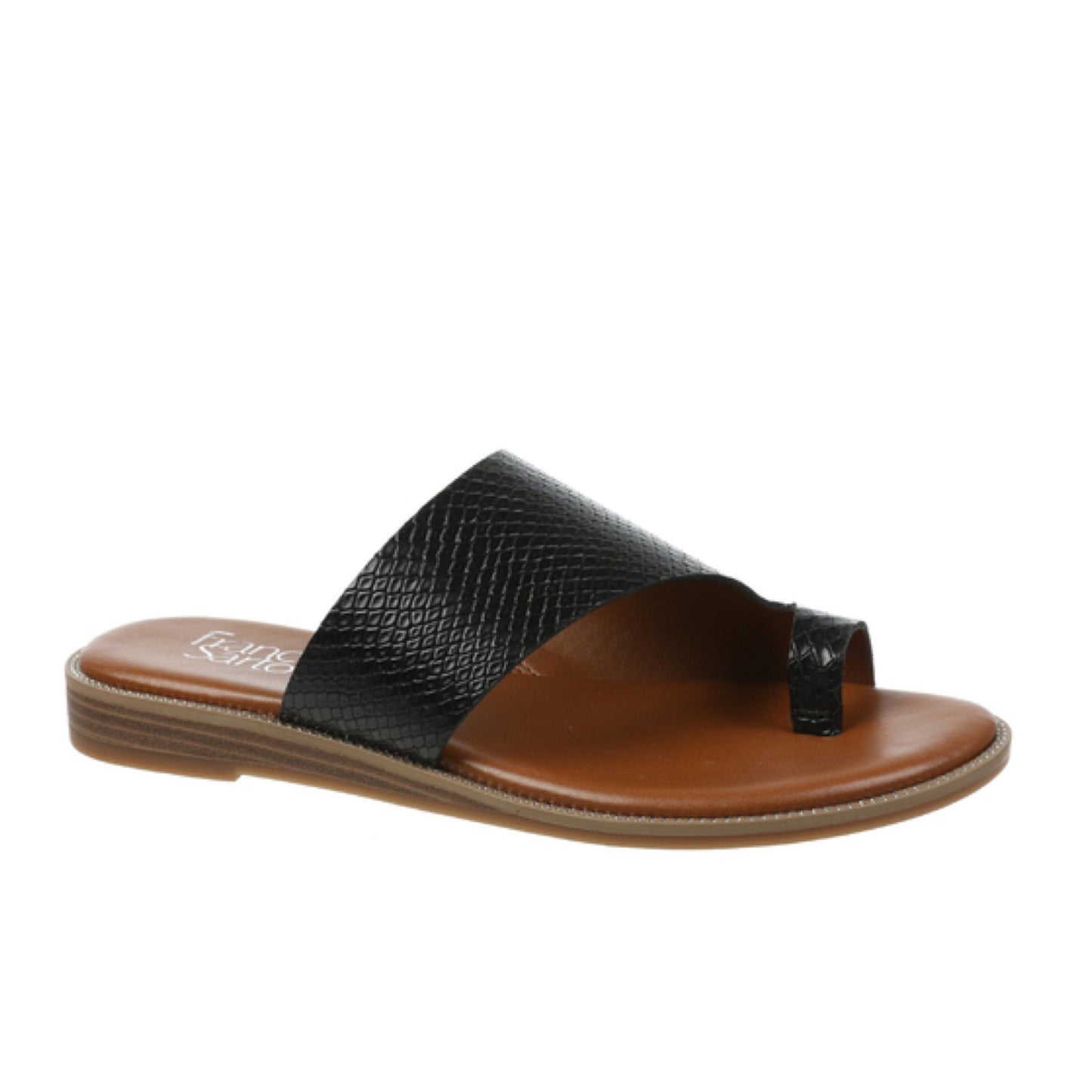Gema Black Sandals - AELQRU