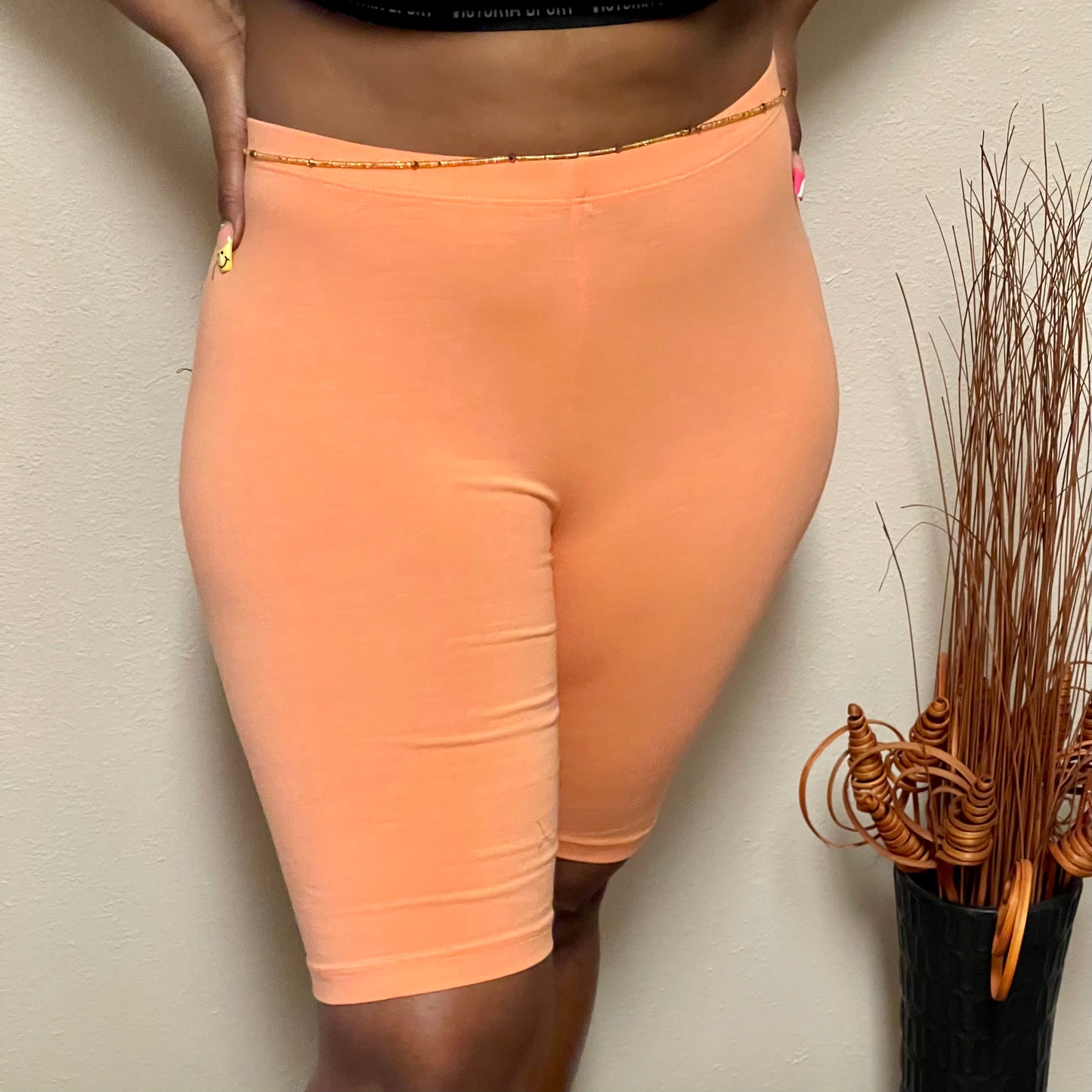 Cotton Biker Shorts