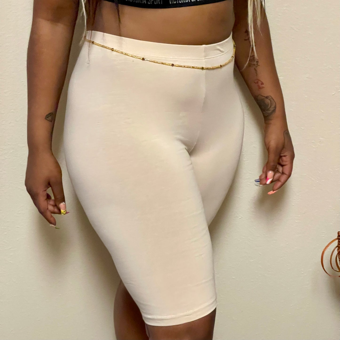Cotton Biker Shorts