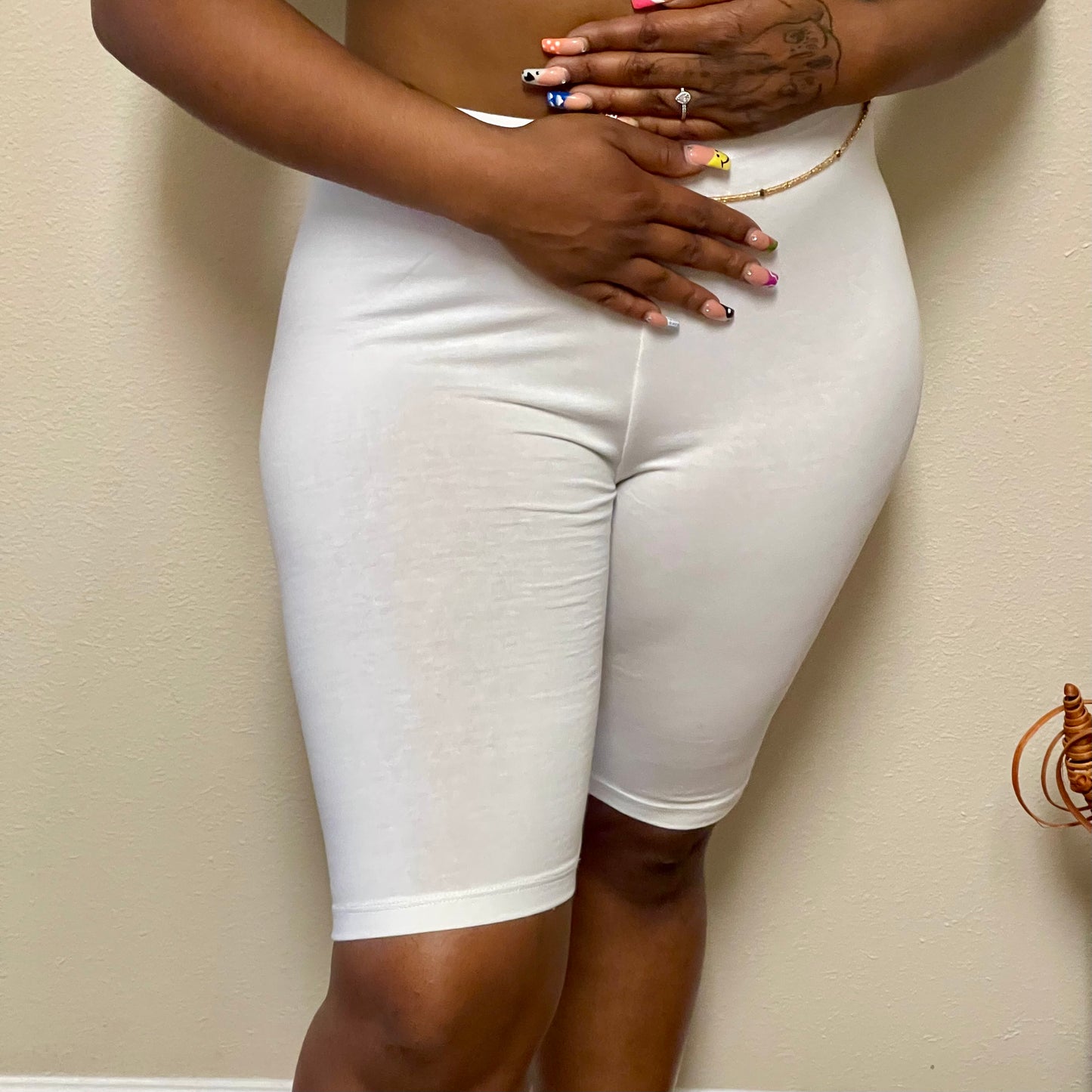 Cotton Biker Shorts