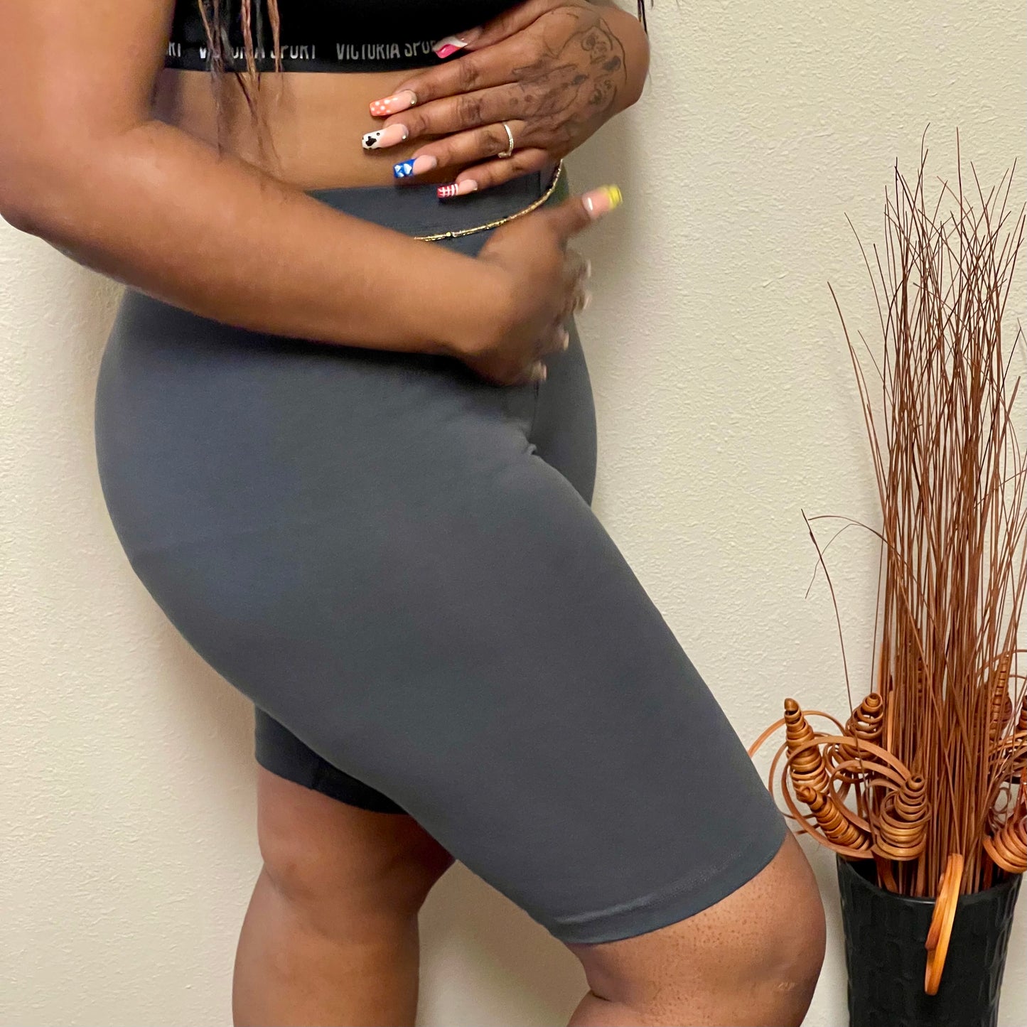 Cotton Biker Shorts