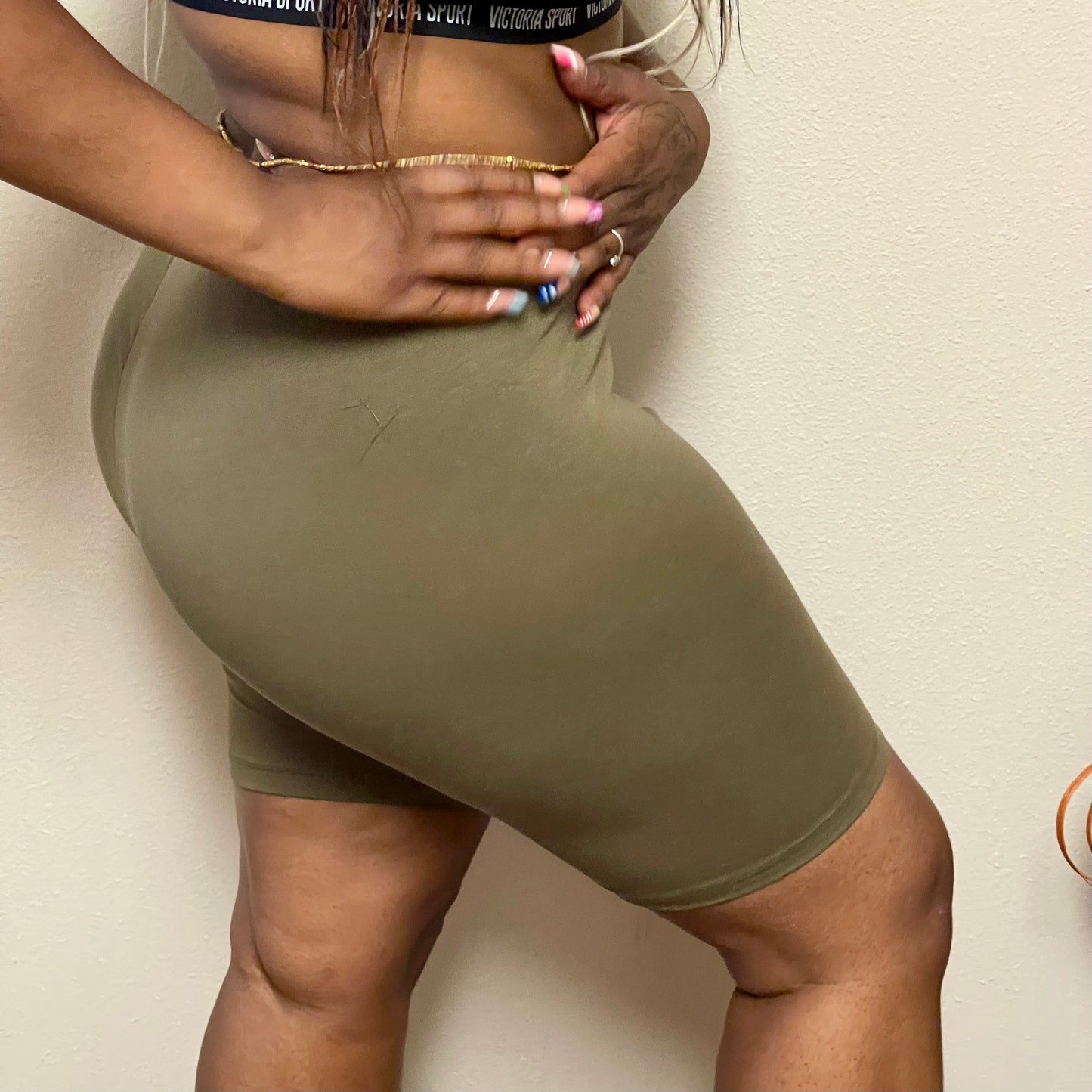 Cotton Biker Shorts