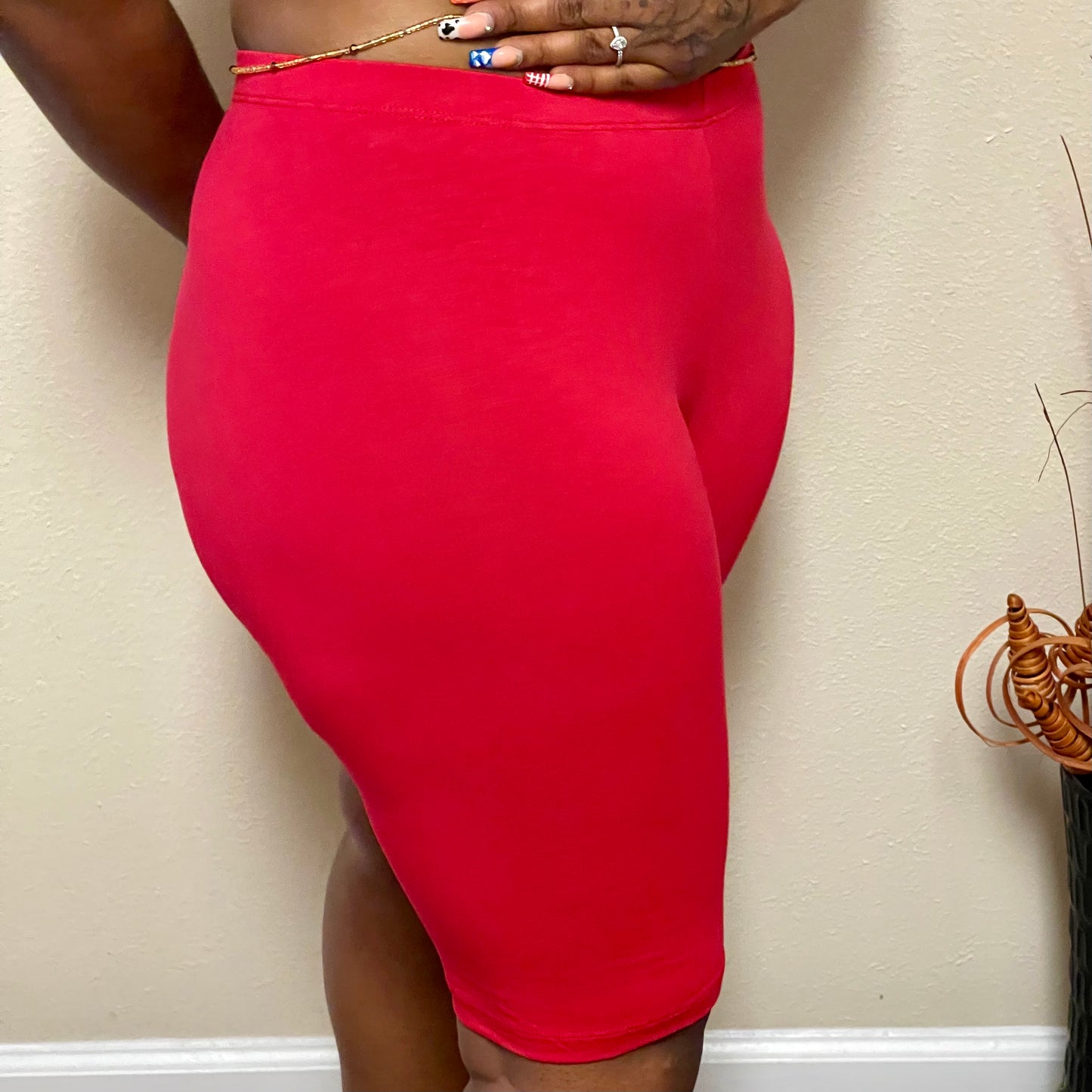 Cotton Biker Shorts