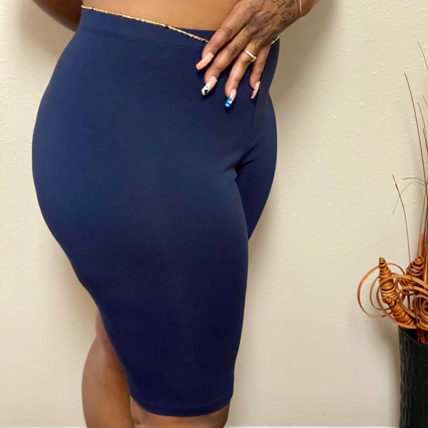 Cotton Biker Shorts