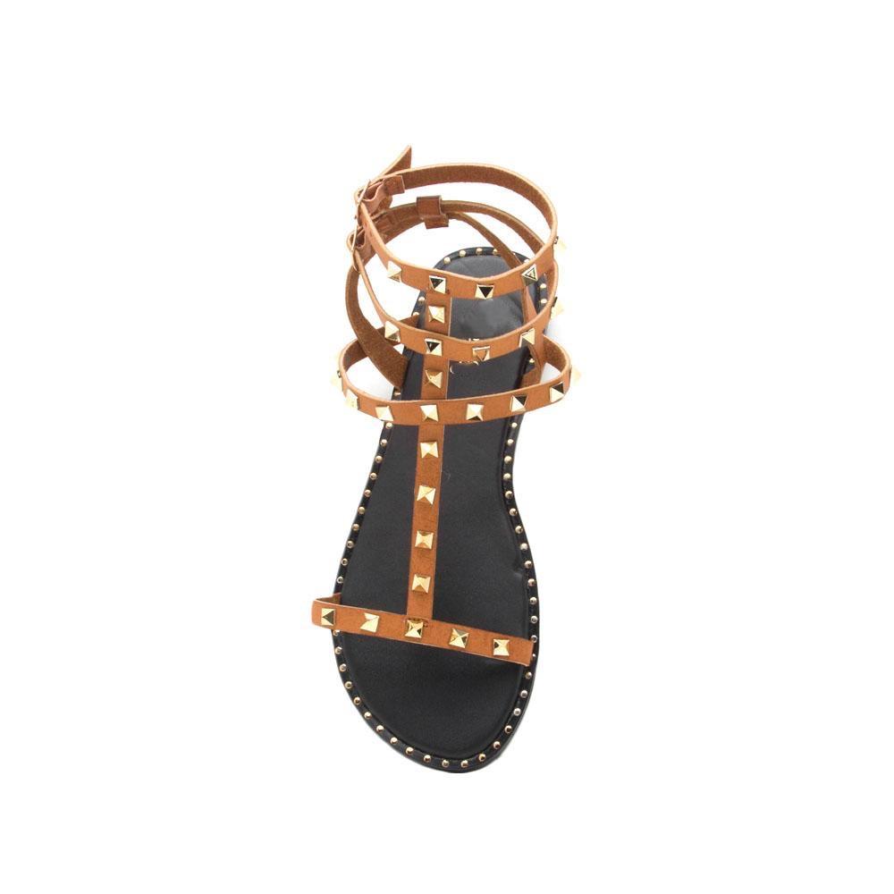 Karen Camel Sandals - AELQRU