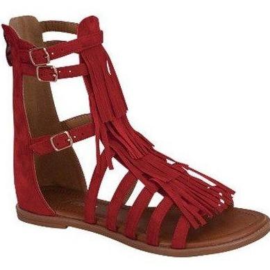 Katie Red Sandals - AELQRU