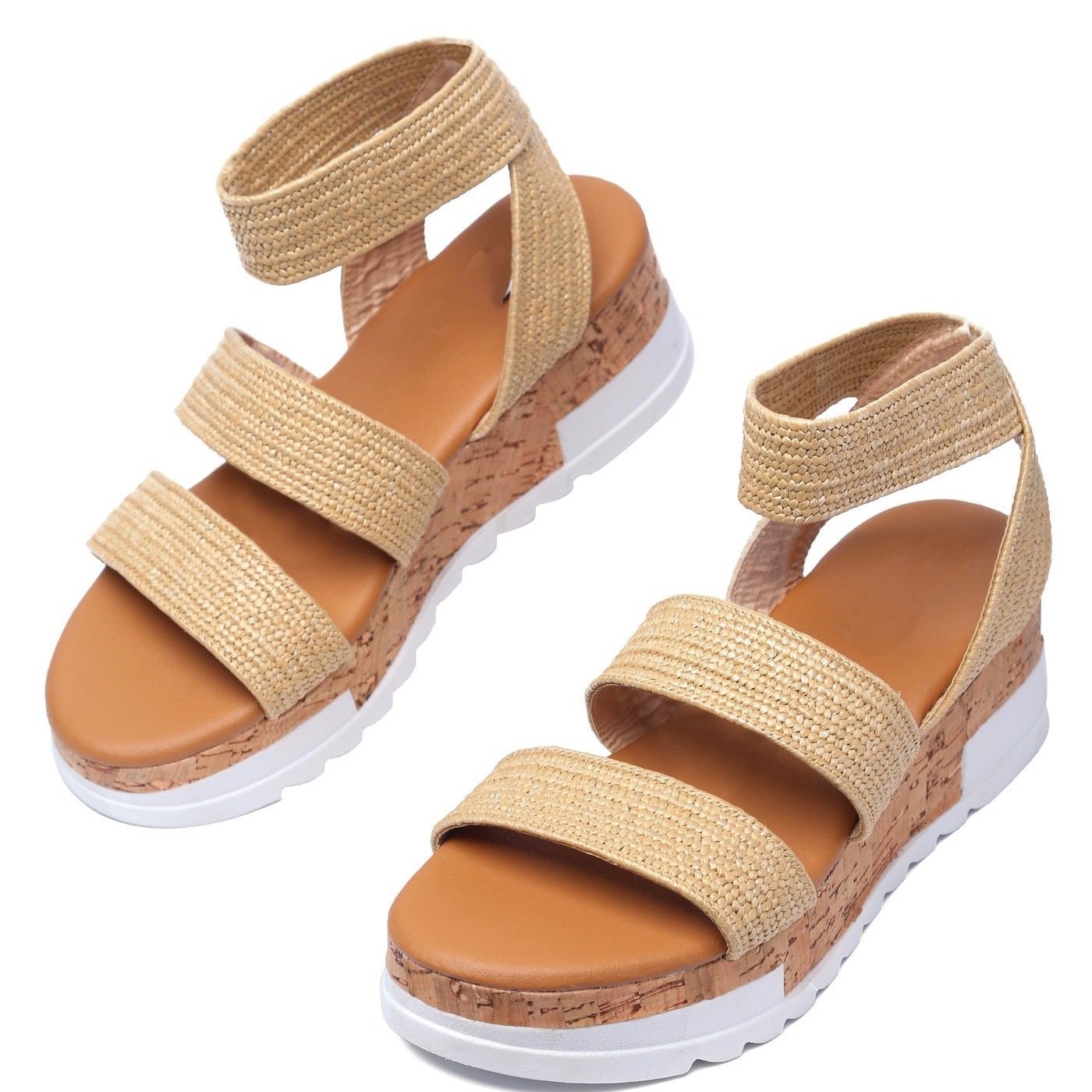 Laura Beige Sandals - AELQRU