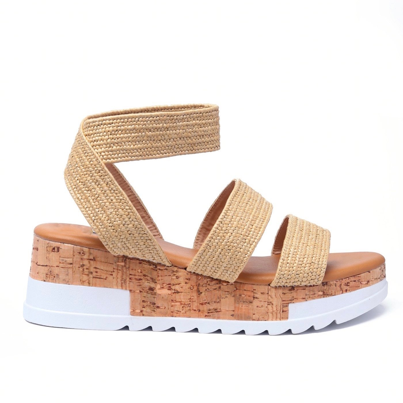 Laura Beige Sandals - AELQRU