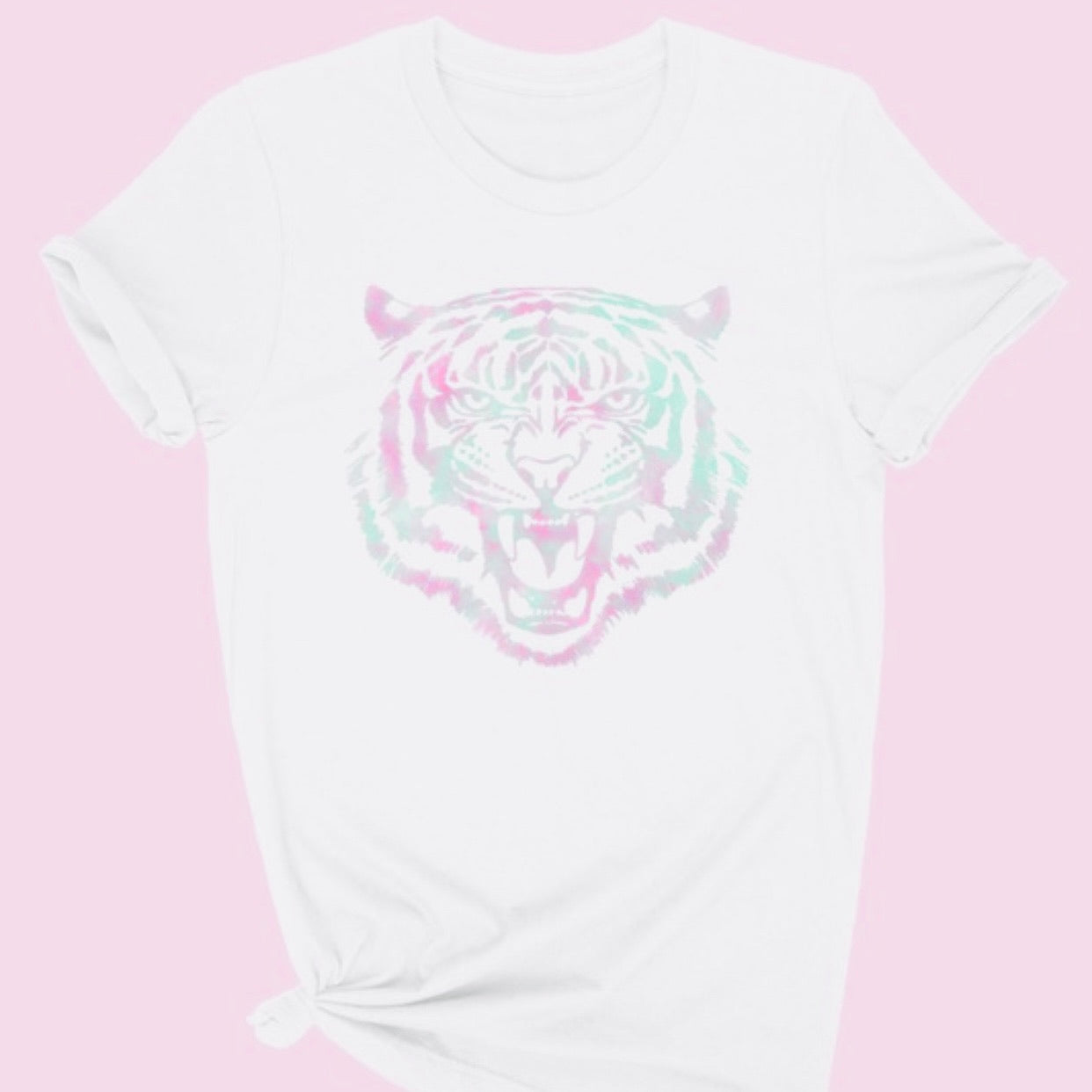 Tie Dye Tiger T-Shirt